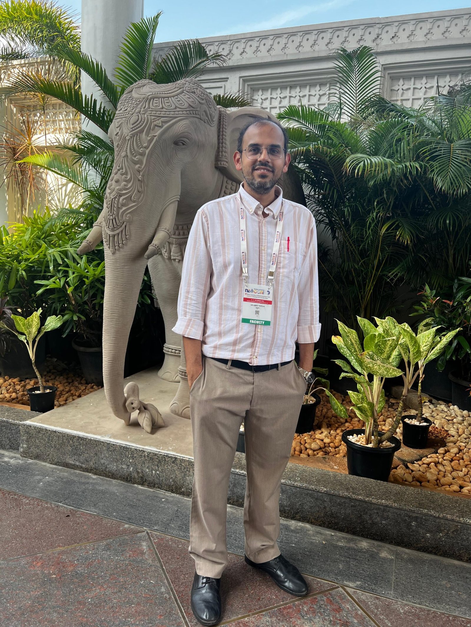 As faculty in Chennai National Neocon 
