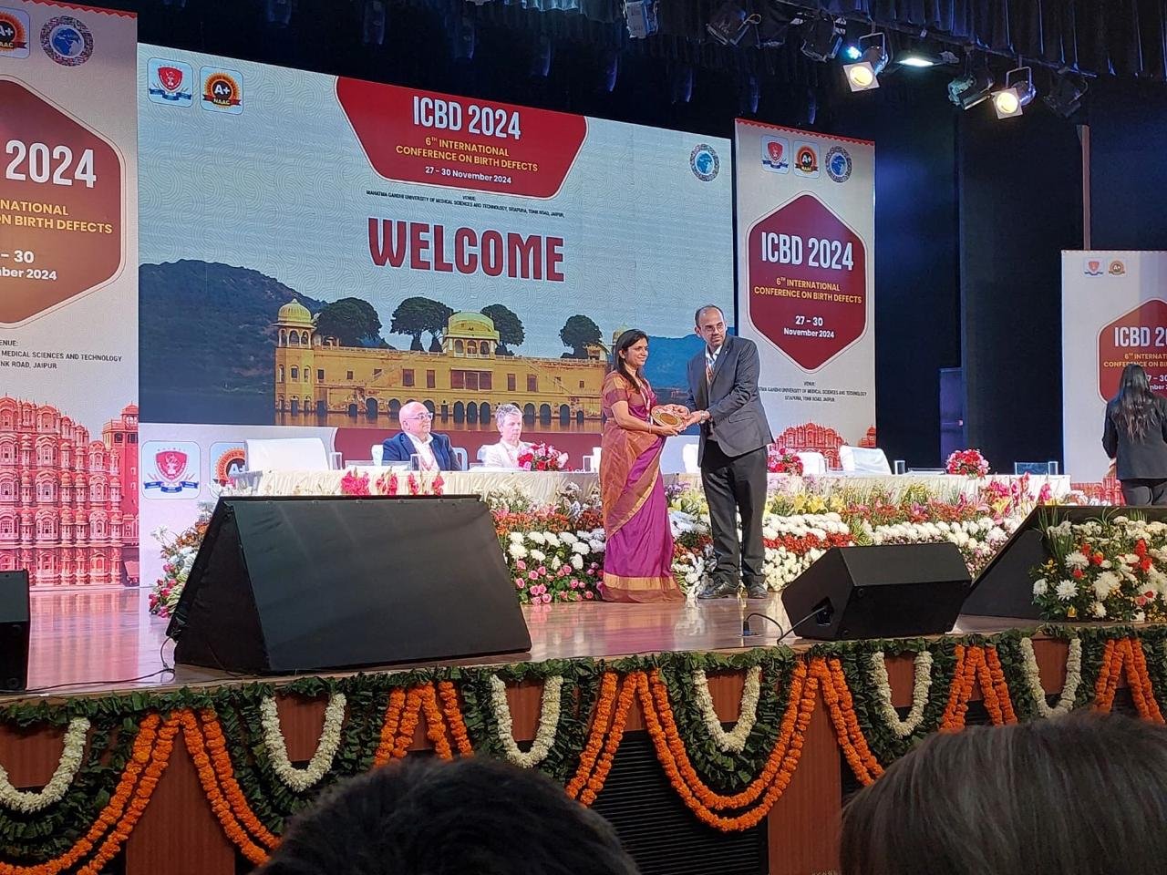 As faculty in Jaipur Conference