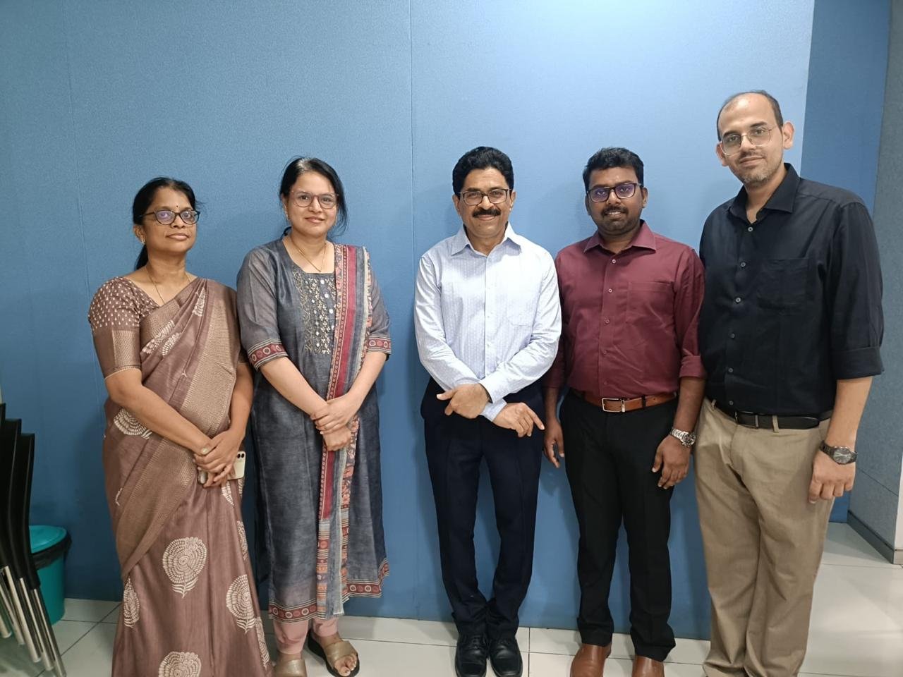 As fellowship examiner in Hyderabad 
