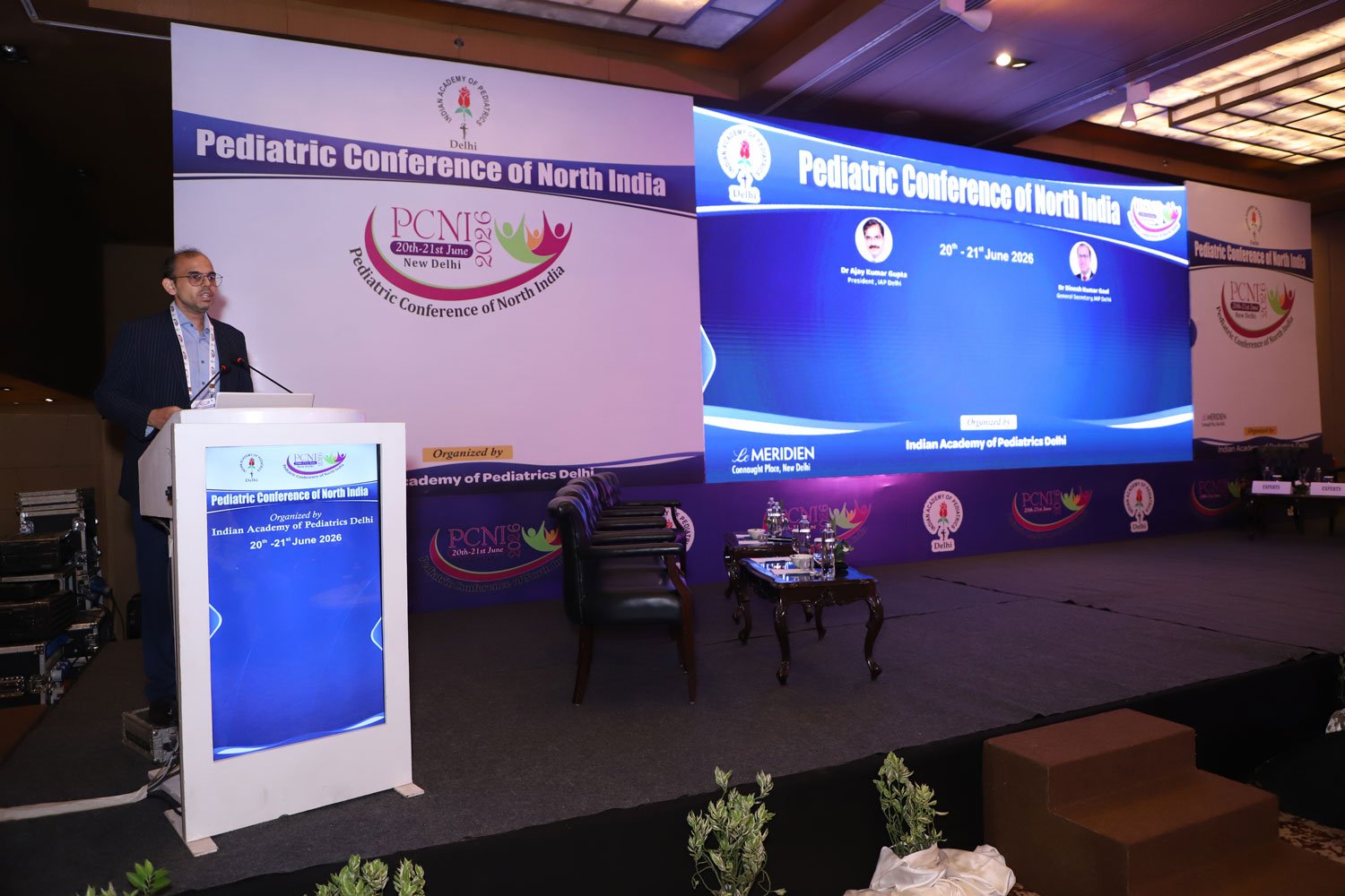 Compering at PCNI conference- 2026